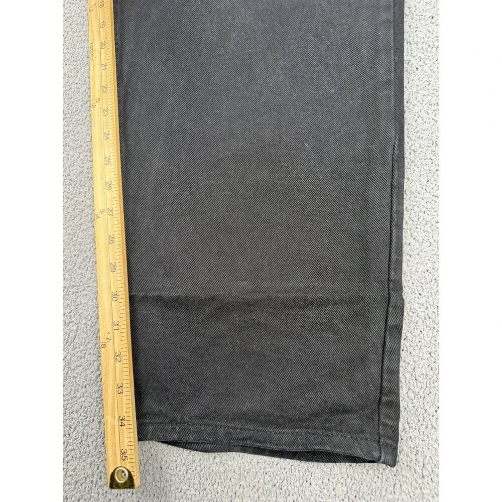 Vintage Levis SilverTab Jeans Mens 36x34 Black Made in USA Baggy 90s